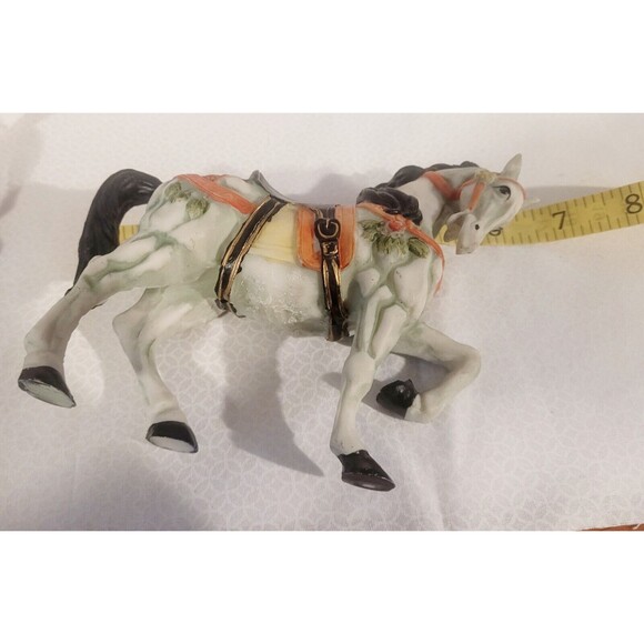 Albert Price Horses Limited Edition Figurine Set Of 2 Prancing Horses Vintage - Picture 10 of 11